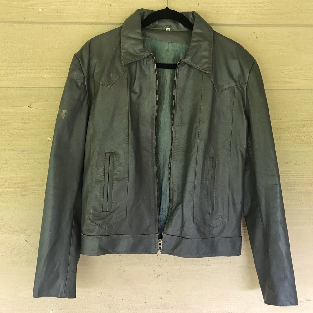Authentic Vintage 60s Leather Jacket